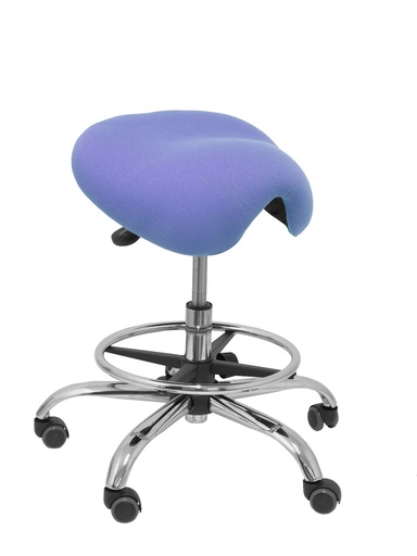 [T16BALI261] Taburete Alatoz bali azul claro