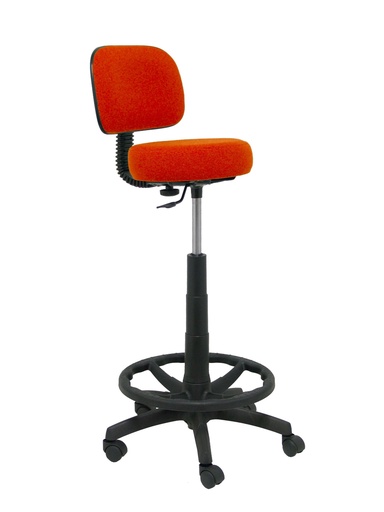 [T01CLB305RN] Taburete Llanos bali naranja
