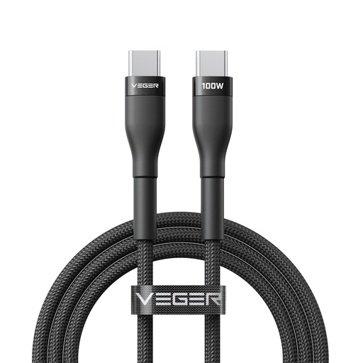 [CC05] CC05 cable USB USB 2.0 1,5 m USB C 100 W Negro