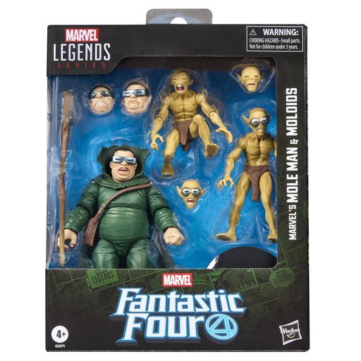 [G20715L00] Marvel Legends Series Marvel's Mole Man y Moloids