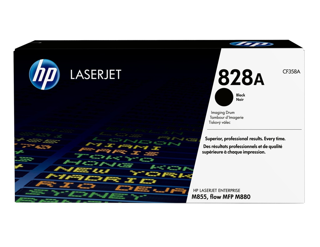 Tambor de imágenes LaserJet 828A negro