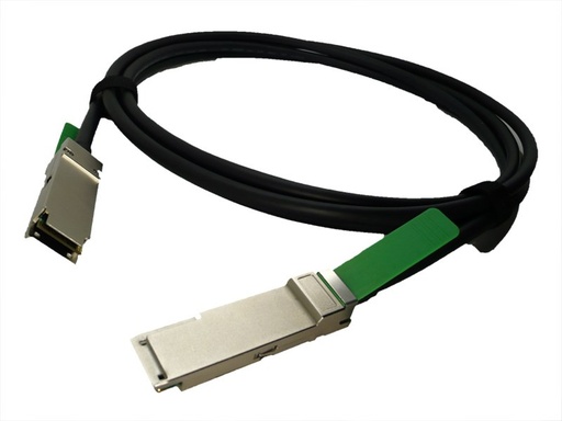 [QSFP-H40G-CU5M=] QSFP+, 5m Cable de fibra óptica e InfiniBand QSFP+ Negro