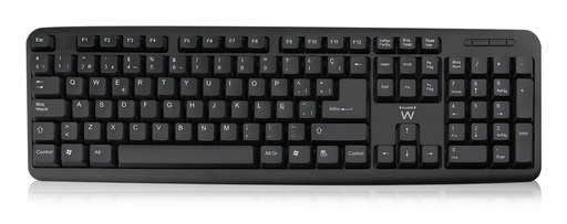 [EW3109] EW3109 teclado Universal USB QWERTY Español Negro
