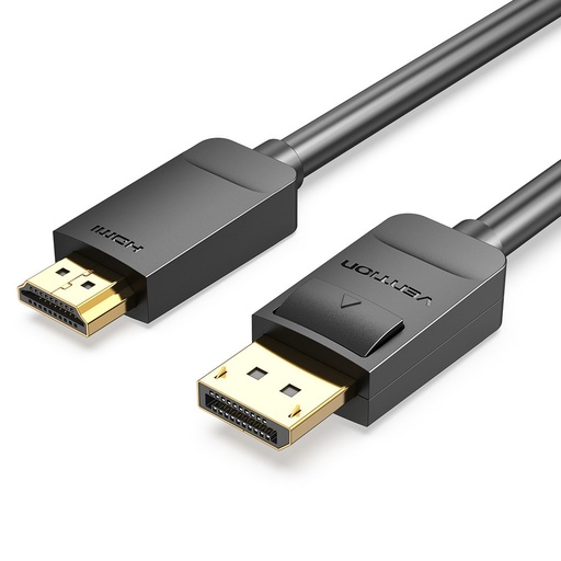 [HADBH] Cable Conversor HADBH/ Displayport Macho - HDMI Macho/ 2m/ Negro