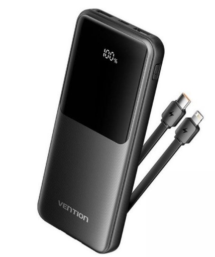 [VT-FHOB0] VT-FHOB0 batería externa 10000 mAh Negro