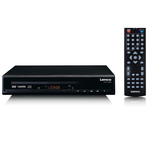 [DVD-120BK] DVD-120 Reproductor de DVD Negro