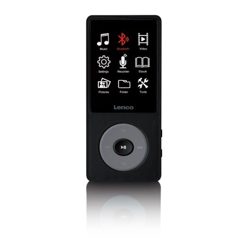 [XEMIO-860BK] Xemio-860 Reproductor de MP3 8 GB Negro, Gris