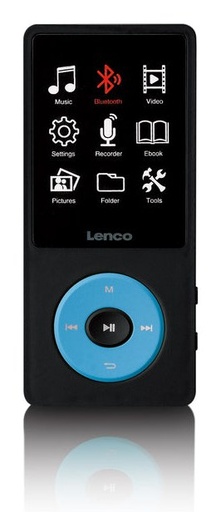 [XEMIO-860BU] Xemio-860BU Reproductor de MP3 8 GB Negro, Azul
