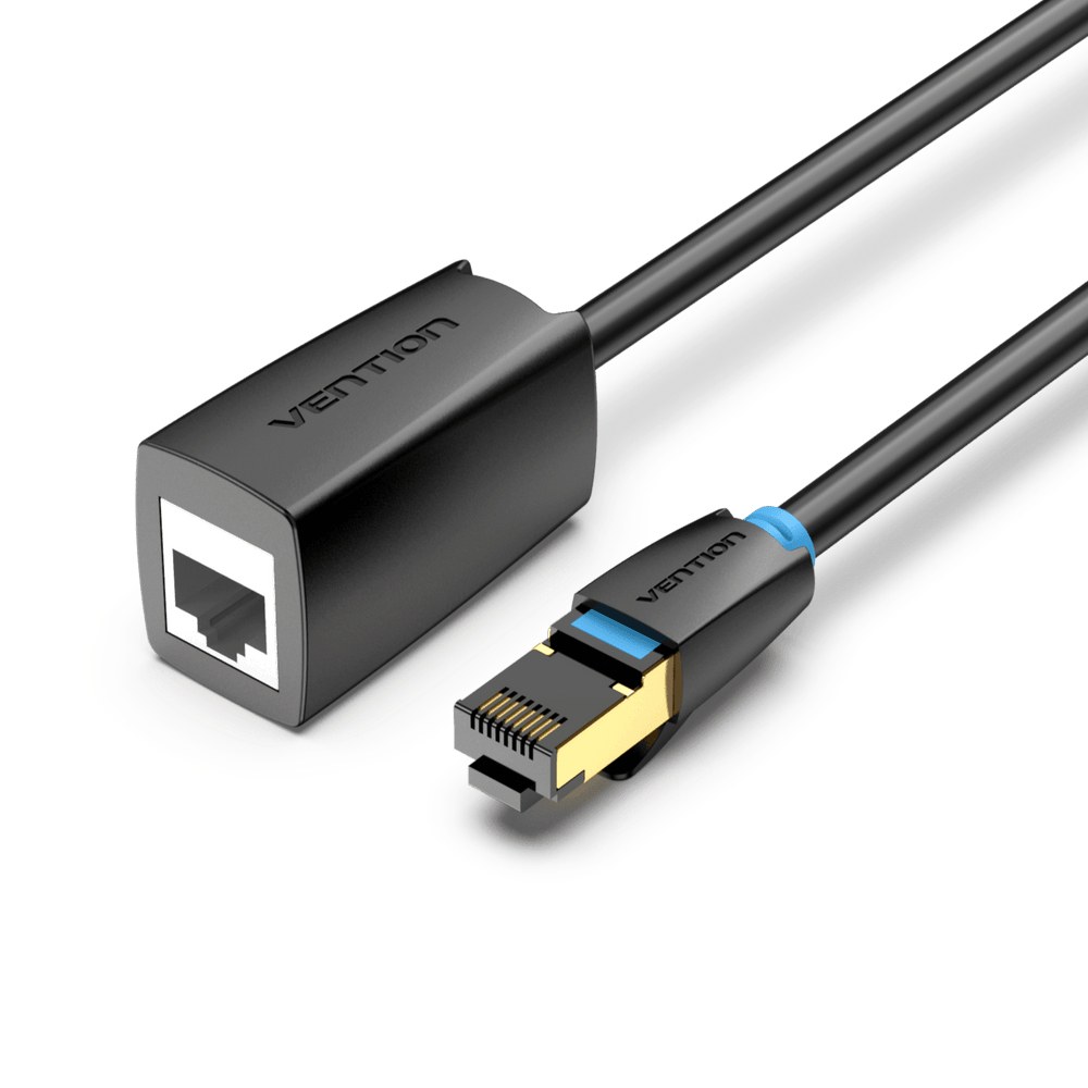 IKHBG cable de red Negro 1,5 m Cat8 SF/UTP (S-FTP) Alrededor