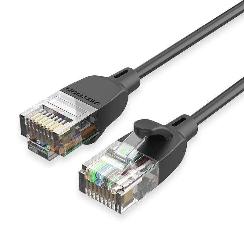 Cable de Red RJ45 UTP IBIBL Cat.6A/ 10m/ Negro