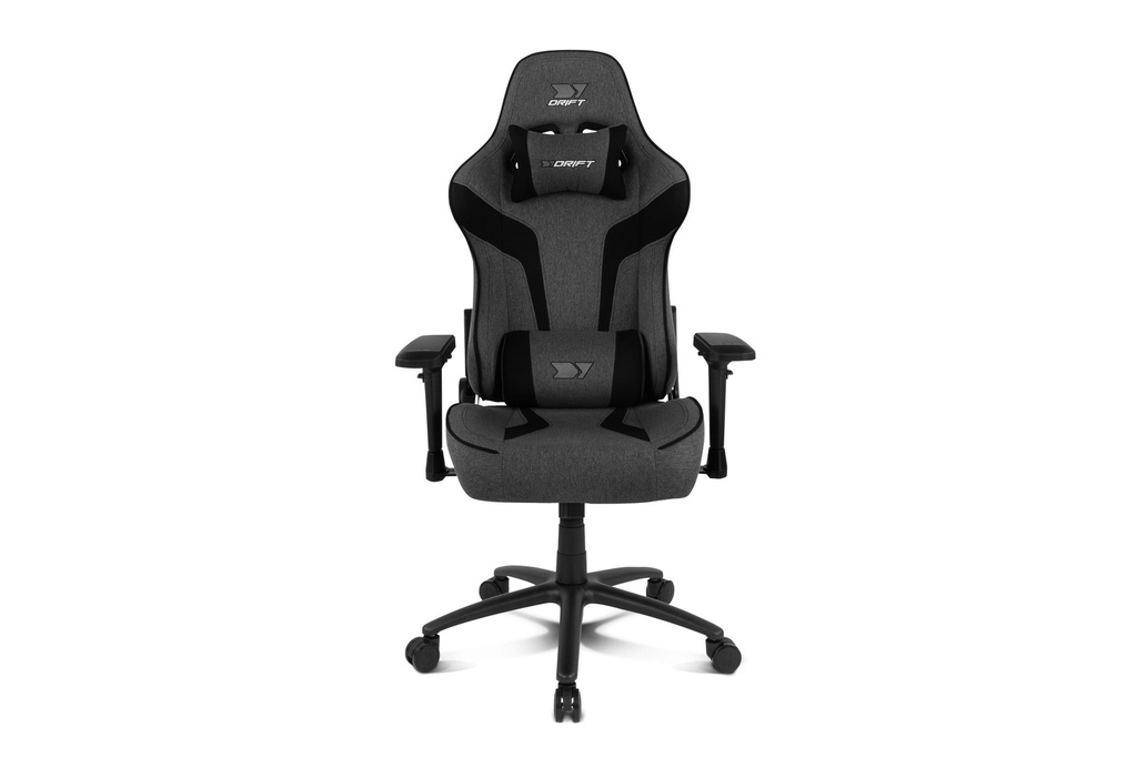 Silla Gaming Tela Gris/Negro