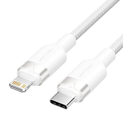 [LALWH] LALWH cable de conector Lightning 2 m Blanco