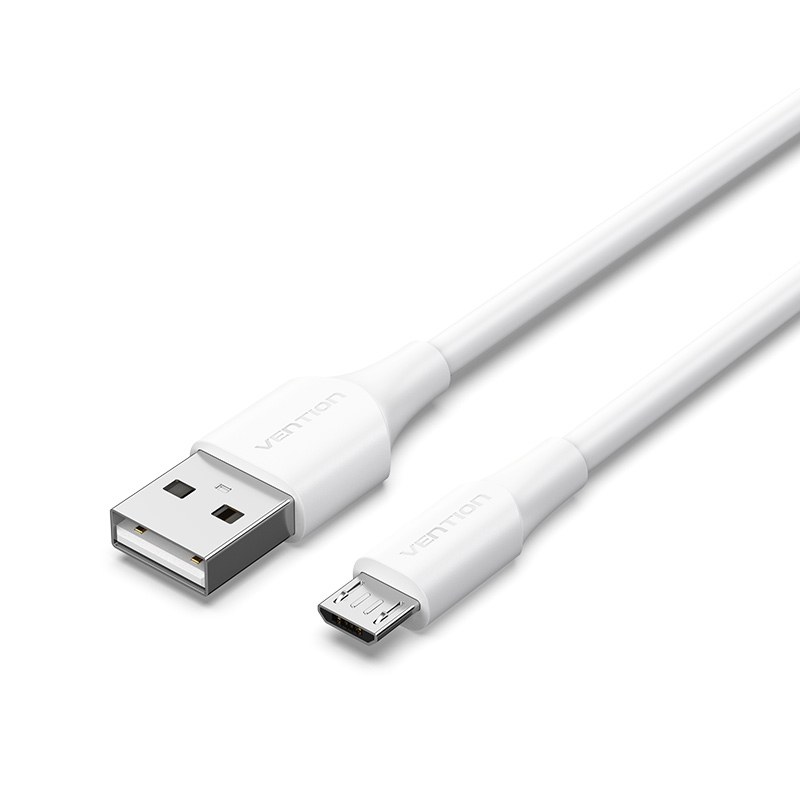 Cable USB 2.0 CTIWG/ USB Macho - MicroUSB Macho/ 1.5m/ Blanco