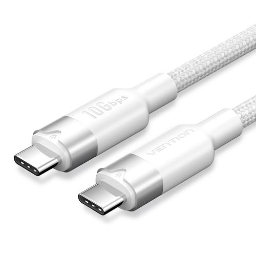 [TRGWF] TRGWF cable USB USB 3.2 Gen 2 (3.1 Gen 2) 1 m USB C 10 Gbit/s 100 W Blanco