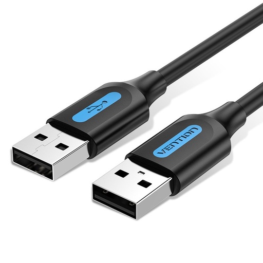 [COJBG] Cable USB 2.0 COJBG/ USB Macho - USB Macho/ 2m/ Negro
