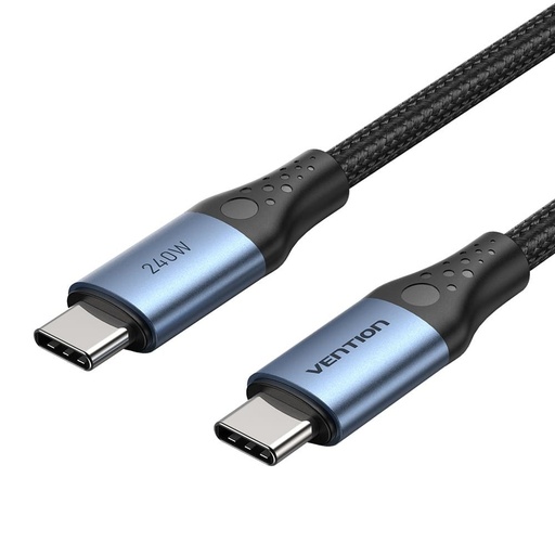 [TREBF] TREBF cable USB USB 2.0 1 m USB C 240 W Gris, Azul