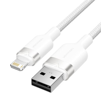 LANWH cable de conector Lightning 2 m Blanco