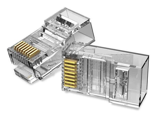 [IDDR0-50] IDDR0-50 conector RJ-45 Transparente