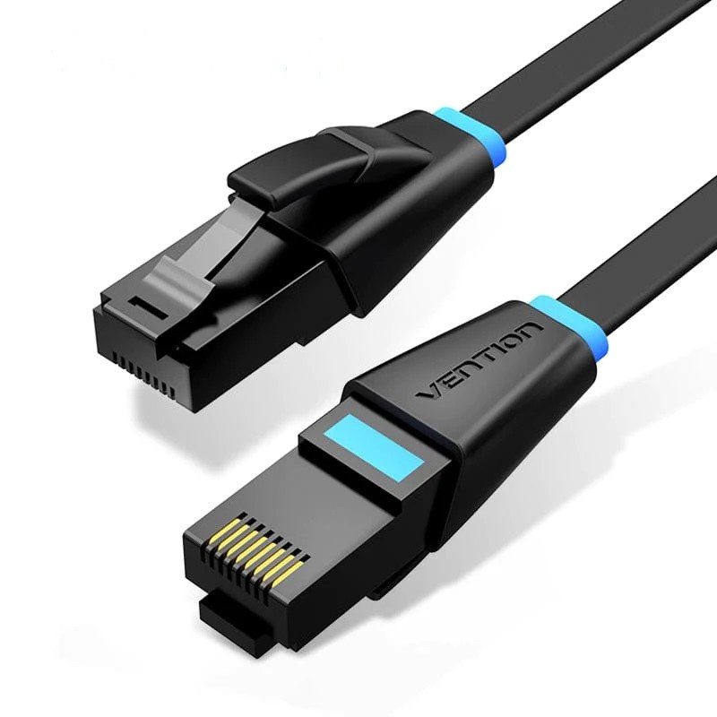 Cable de Red RJ45 UTP IBJBK Cat.6A/ 8m/ Negro