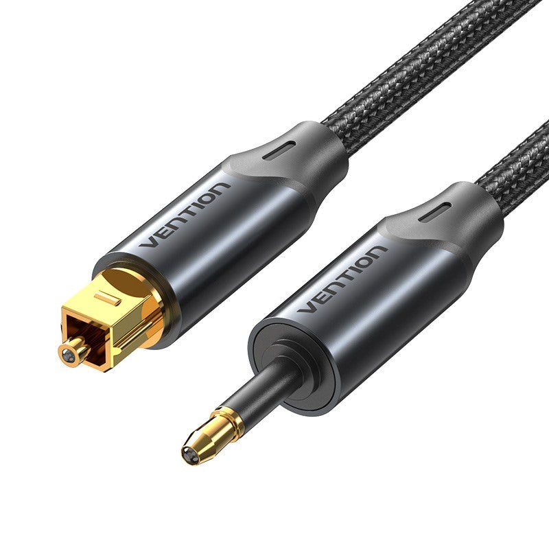 BKCBF cable de audio 1 m Toslink Mini-TOSLINK Negro