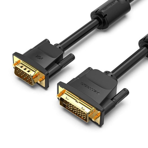 [EACBI] Cable Conversor EACBI/ DVI Macho - VGA Macho/ 3m/ Negro