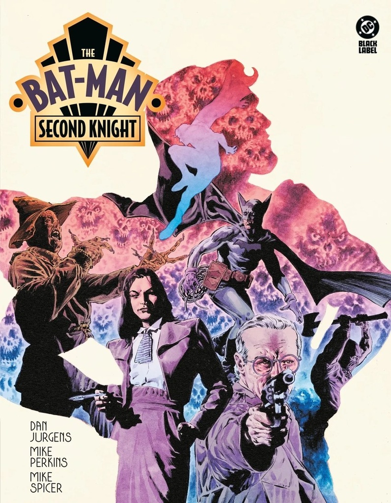 THE BAT-MAN SECOND KNIGHT- DE BLACK LABEL