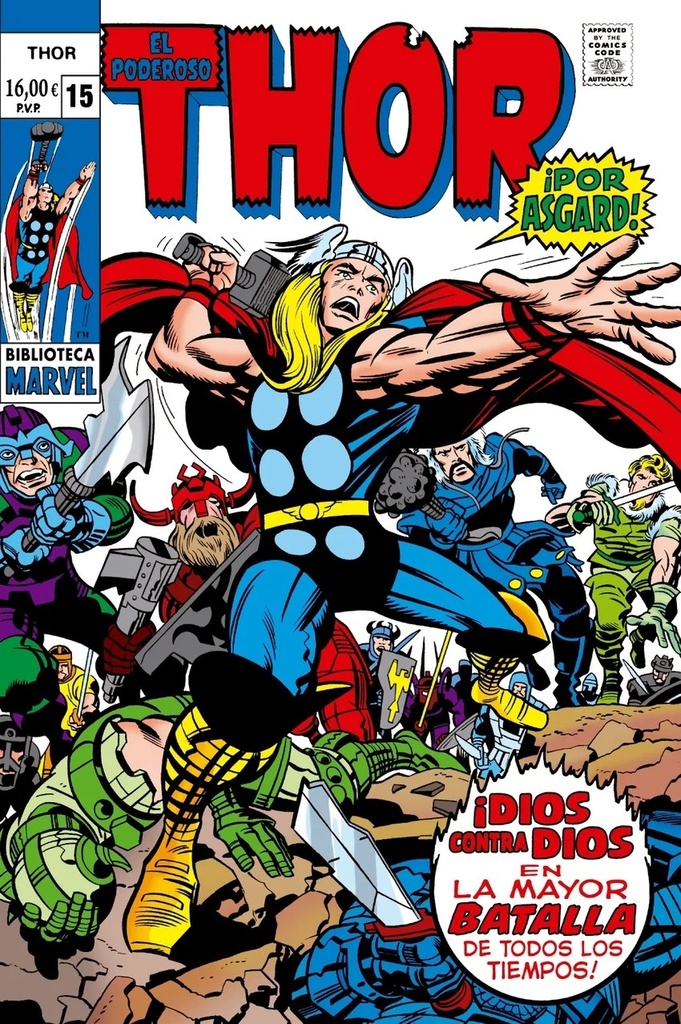 EL PODEROSO THOR 15- BIBLIOTECA MARVEL