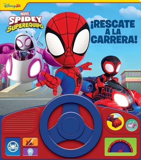 Spidey y su superequipo:rescate a la carrera/disney junior