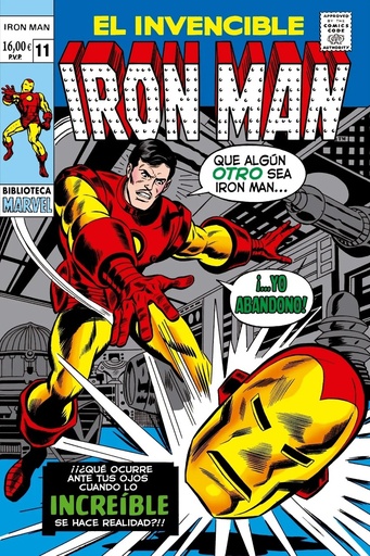 EL INVENCIBLE IRON MAN 11- BIBLIOTECA MARVEL