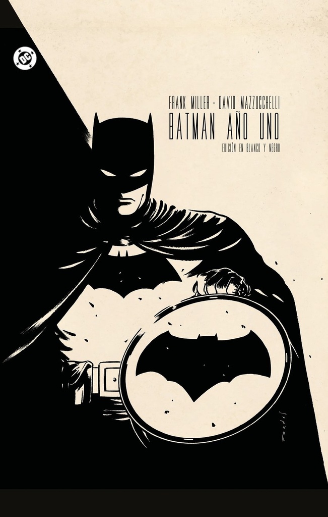 BATMAN AÑO UNO EDICION BLANCO Y NEGRO