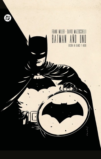 BATMAN AÑO UNO EDICION BLANCO Y NEGRO