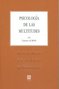 PSICOLOGIA DE LAS MULTITUDES