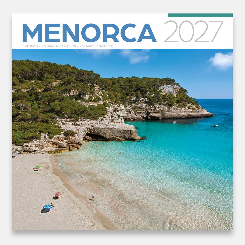 Cal. 2027 pared (30x30 cm) Menorca