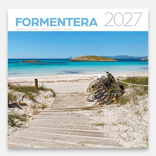 Cal. 2027 pared (30x30 cm) Formentera