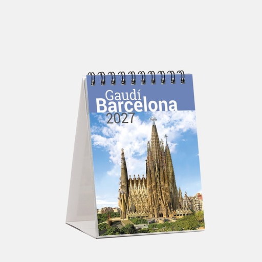Cal. 2027 ST mini(9x12cm)Gaudí-2 (S.Familia)