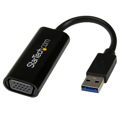 [USB32VGAES] Adaptador Gráfico Conversor USB 3.0 a VGA - Cable Convertidor Compacto de Vídeo - 1920x1200 / 1080p