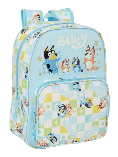 MOCHILA INFANTIL ADAPTABLE A CARRO BLUEY READY 26x34x11cm