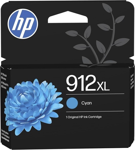 CARTUCHO TINTA ORIGINAL HP 912XL CIAN 3YL81AE