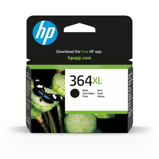 CARTUCHO TINTA ORIGINAL HP 364XL NEGRO ALTA CAPACIDAD