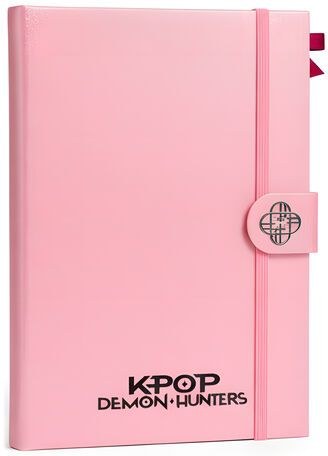 Libreta pemium con cierre a5 k-pop demon hunters