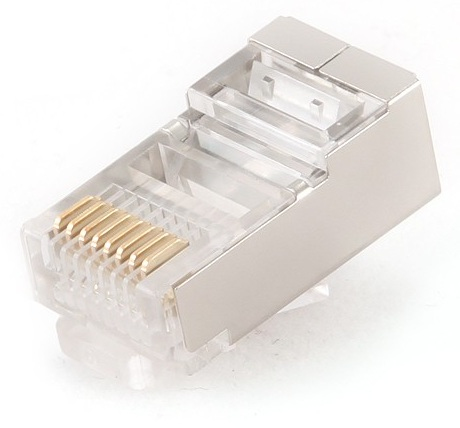LC-8P8C-002 conector RJ-45 Transparente