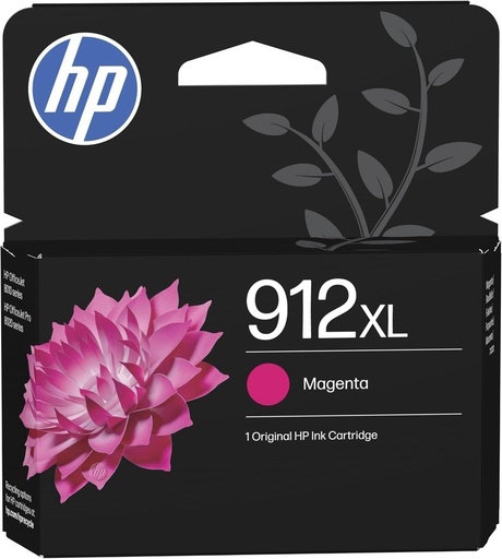 CARTUCHO TINTA ORIGINAL HP 912XL MAGENTA 3YL82AE