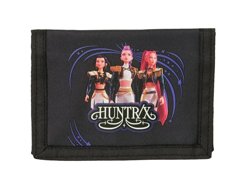 BILLETERA CON CABECERA K-POP DEMON HUNTERS SOUND 12,5x9,5x1cm