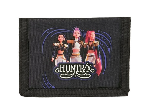 BILLETERA CON CABECERA K-POP DEMON HUNTERS SOUND 12,5x9,5x1cm