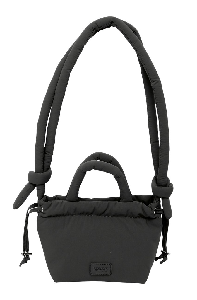 BOLSITO MOOS CAPSULA ACOLCHADO NEGRO 16x16x10cm