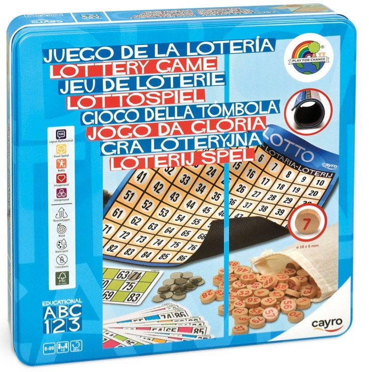 LOTERIA METAL BOX
