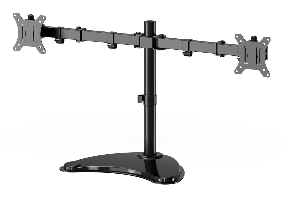 MS-D2ST-02 soporte para monitor 81,3 cm (32") Escritorio Negro