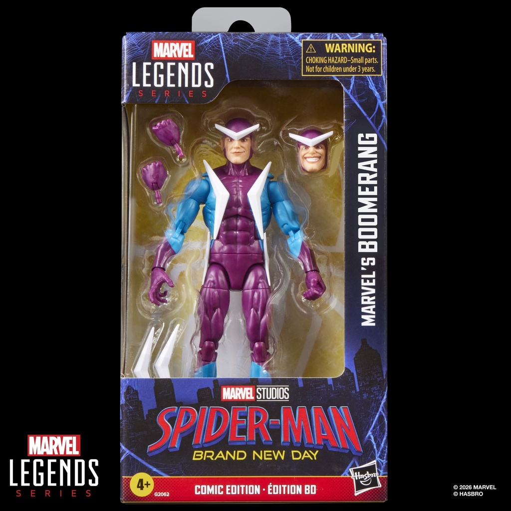 Marvel Spider-Man Marvel Legends Series Marvel's Boomerang
