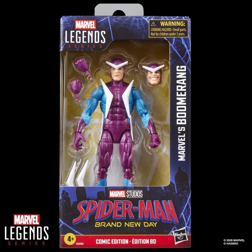 [G20625L00] Marvel Spider-Man Marvel Legends Series Marvel's Boomerang