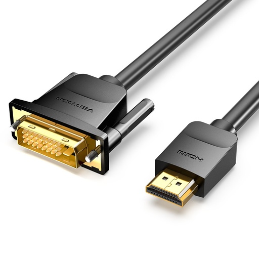 [ABFBG] Cable Conversor ABFBG/ DVI-D Macho - HDMI Macho/ 1.5m/ Negro